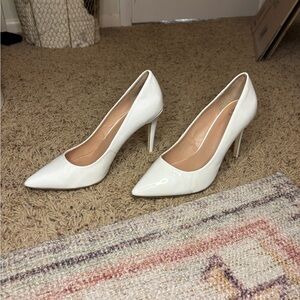 Elegant White Women's Heels